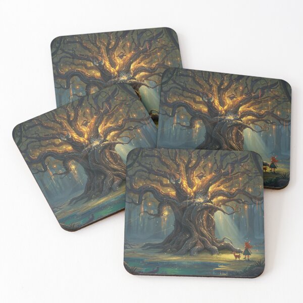 Item preview, FAIRY TALE WORLD - THE LIGHTING TREE designed and sold by ClaraMayW.