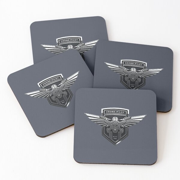 Item preview, Drone Pilot Pro Professional Quadcopter Operator Tactical Emblem designed and sold by KiwiRider.