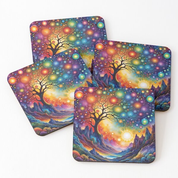 Item preview, Colorful Fantasy Landscape designed and sold by CalmnessbyChoice.