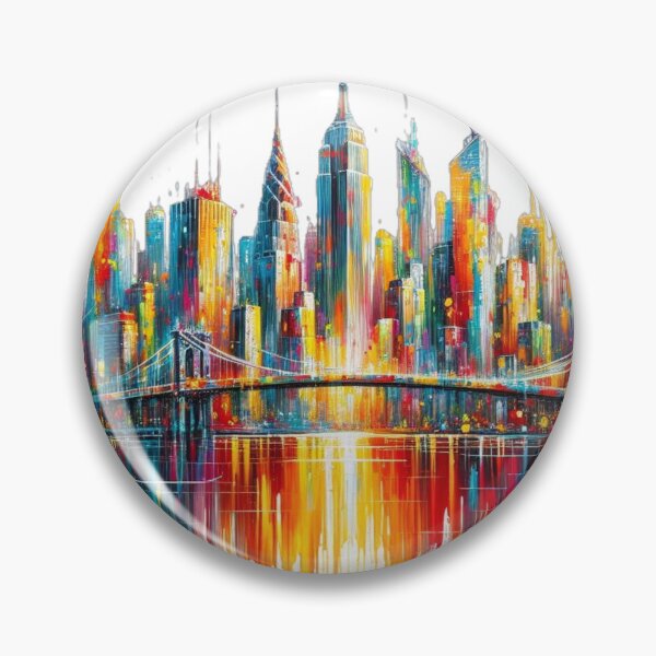 Artikelvorschau, New York Skyline entworfen und verkauft von sightsmodern.