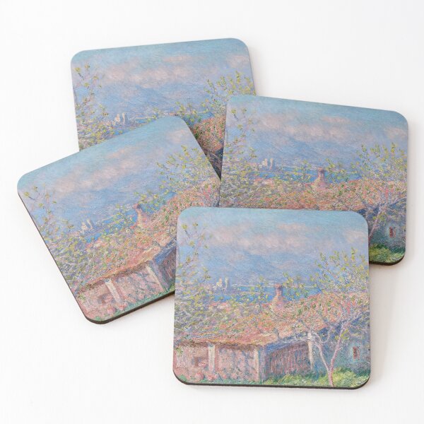 Item preview, Gardeners House at Antibes by Claude Monet: Impressionist Garden Wall Art designed and sold by artofuniverse.