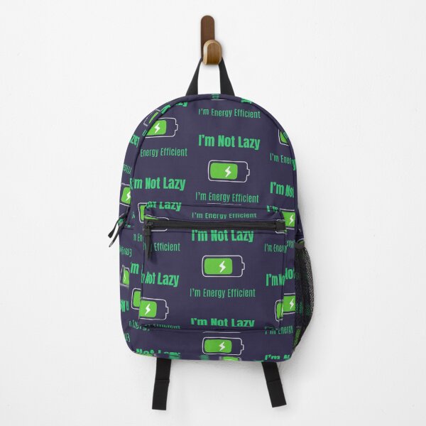 Item preview, I’m Not Lazy, I’m Energy Efficient – Minimalist Humor Quote designed and sold by GOTCHO1.