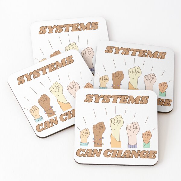 Item preview, Systems Can Change Social Justice Activism Graphic designed and sold by FreedomAndLove.