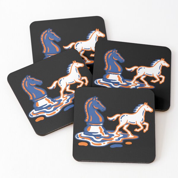 Item preview, Knight's Escape – Bold Line Chess Horse Art designed and sold by DesignedByMarty.