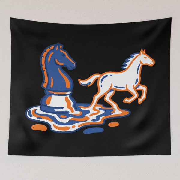 Item preview, Knight's Escape – Bold Line Chess Horse Art designed and sold by DesignedByMarty.