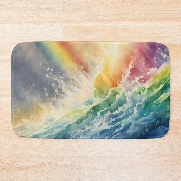 Item preview, Rainbow Sea Splash designed and sold by CalmnessbyChoice.