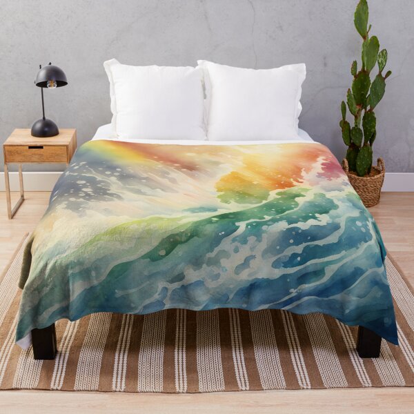 Item preview, Rainbow Sea Splash designed and sold by CalmnessbyChoice.