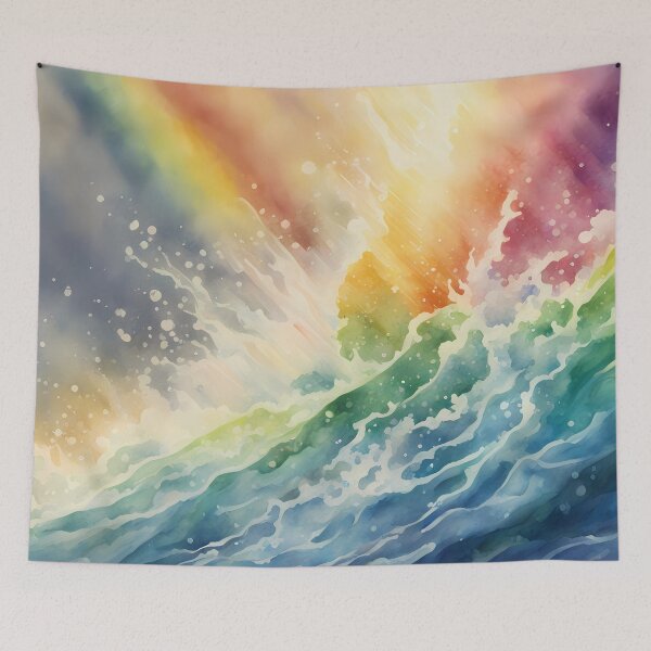 Item preview, Rainbow Sea Splash designed and sold by CalmnessbyChoice.