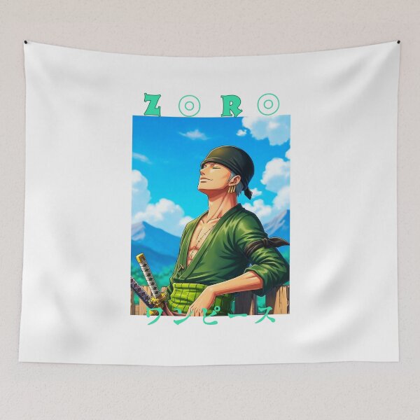 Item preview, Three Sword Samurai Warrior – Anime Style Swordsman Art designed and sold by lamiarte.