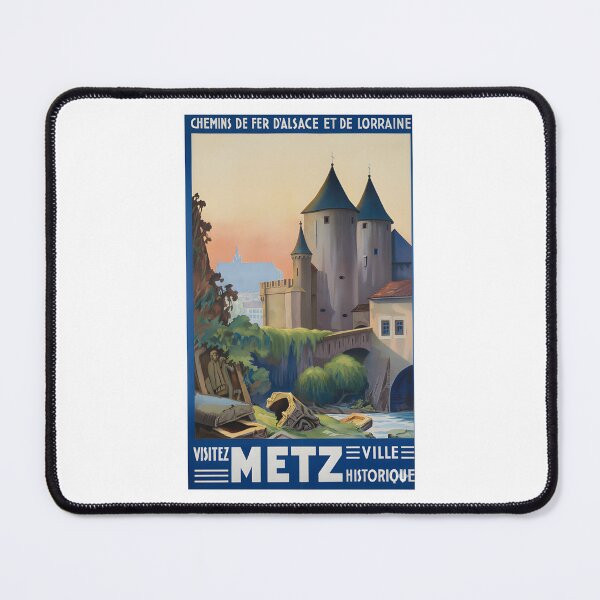 Item preview, Metz Ville Historique - Chemins de Fer d'Alsace et de Lorraine designed and sold by CharlieDesings.