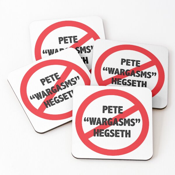 Item preview, Copy of No Pete "Wargasms" Hegseth designed and sold by ArtofDissent.