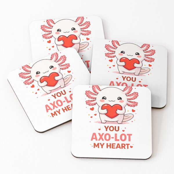 Item preview, You Axo-lot My Heart Cute Axolotl Quote designed and sold by bilal sibgui.
