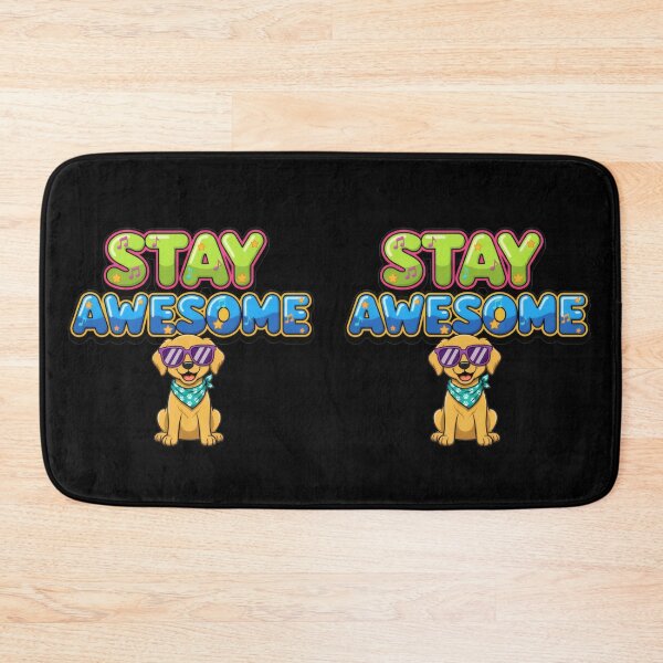 Item preview, Stay Awesome Golden Retriever Cool Dog Graphic designed and sold by Xhevahir.