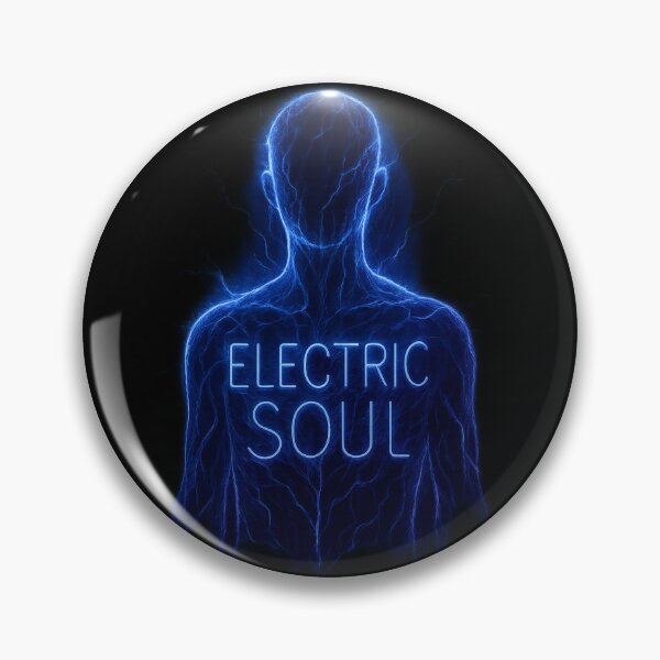 Item preview, Electric Soul - Neon Energy Silhouette designed and sold by MKreative Studio.
