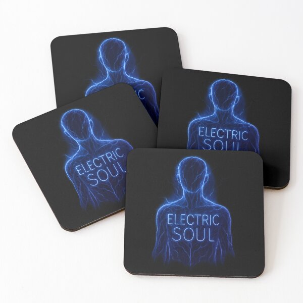 Item preview, Electric Soul - Neon Energy Silhouette designed and sold by MKreative Studio.