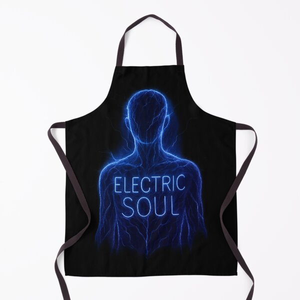 Item preview, Electric Soul - Neon Energy Silhouette designed and sold by MKreative Studio.