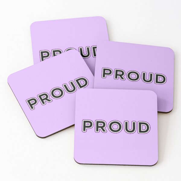 Item preview, Proud Outline - Asexual Flag designed and sold by sillyjess.