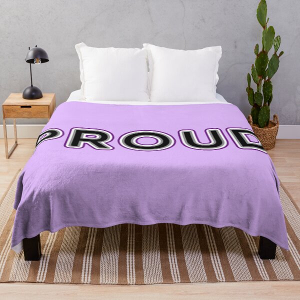 Item preview, Proud Outline - Asexual Flag designed and sold by sillyjess.