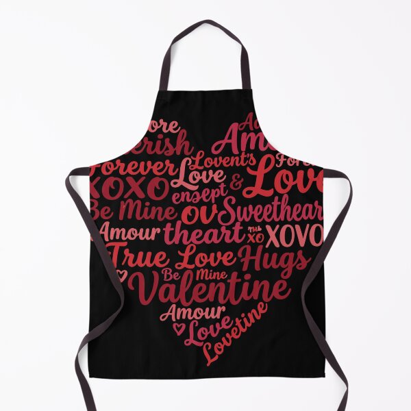 Item preview, Valentine day Romantic Love Heart Word Cloud Typography (Alternative: "Sweetheart Valentine Word Cloud Heart") designed and sold by Everyday Epics.
