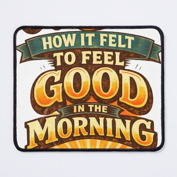 Item preview, I Forgot How It Felt to Feel Good in the Morning designed and sold by gahteeriffico.