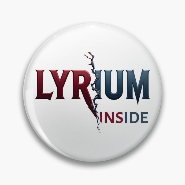 Item preview, Lyrium Dragon Age's Gaming Design – Funny RPG gamer quote  (red & blue version) designed and sold by SlightlyUnreal.