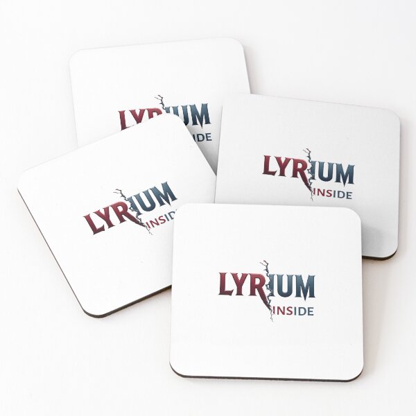 Item preview, Lyrium Dragon Age's Gaming Design – Funny RPG gamer quote  (red & blue version) designed and sold by SlightlyUnreal.