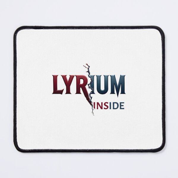 Item preview, Lyrium Dragon Age's Gaming Design – Funny RPG gamer quote  (red & blue version) designed and sold by SlightlyUnreal.