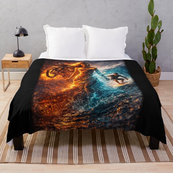 Item preview, EXTREME ELEMENTS – Fire & Water Goddess of Extreme Sports designed and sold by Fextreme.