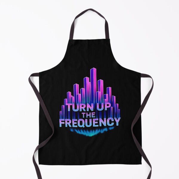 Item preview, Turn Up the Frequency - Cyberpunk Sound City designed and sold by MKreative Studio.