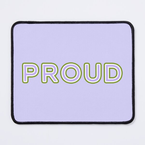 Item preview, Proud Outline - Genderqueer Flag designed and sold by sillyjess.