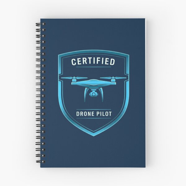 Item preview, Certified Drone Pilot Badge UAV Operator Official Emblem designed and sold by KiwiRider.