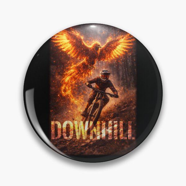 Item preview, DOWNHILL 2026 – Phoenix Rider MTB | Extreme Mountain Bike Art designed and sold by Fextreme.