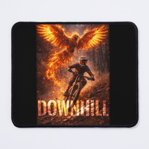 Item preview, DOWNHILL 2026 – Phoenix Rider MTB | Extreme Mountain Bike Art designed and sold by Fextreme.