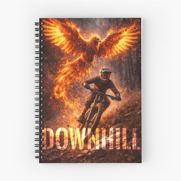 Item preview, DOWNHILL 2026 – Phoenix Rider MTB | Extreme Mountain Bike Art designed and sold by Fextreme.