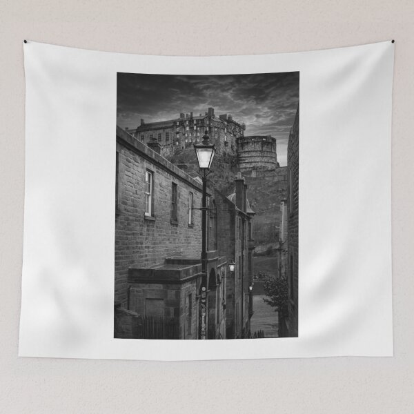 Item preview, Edinburgh Vennel view of the castle designed and sold by RJW Images.