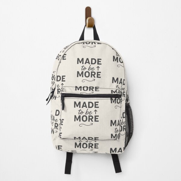 Item preview, Made to Be More Motivation Quote – Growth Mindset Minimal Typography designed and sold by astersgraphics.