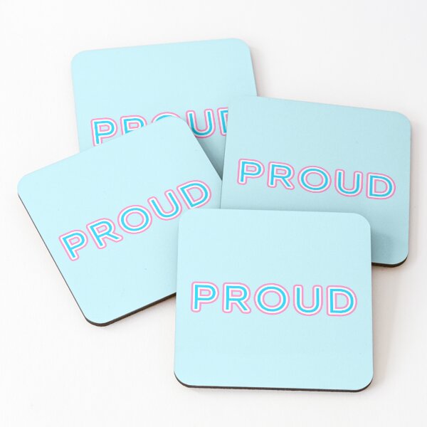 Item preview, Proud Outline - Transgender Flag designed and sold by sillyjess.