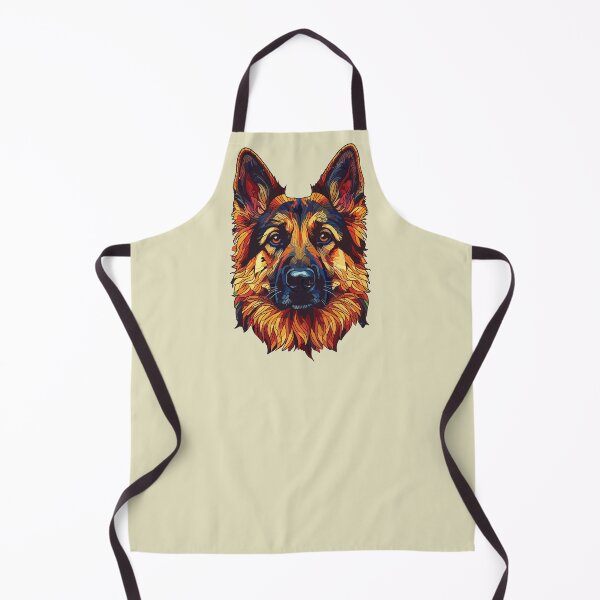 Item preview, Prism Animal german shepherd mosaic designed and sold by designmari.