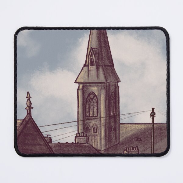 Item preview, Scottish Gothic Cathedral Illustration designed and sold by saraxartist.