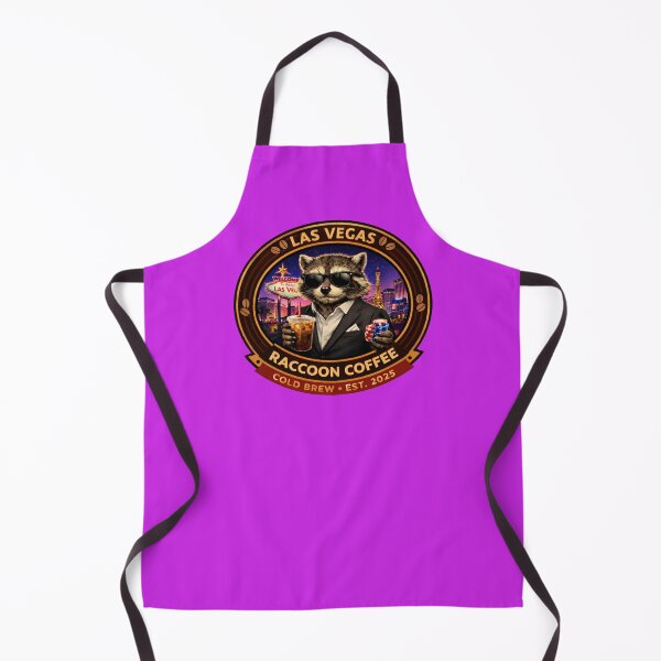 Item preview, Las Vegas Raccoon Coffee Badge designed and sold by TytherleyTees.