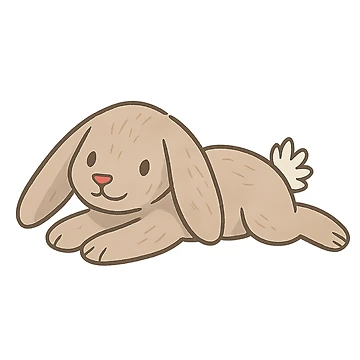 Artwork thumbnail, Smudge Rabbit by DecalRush