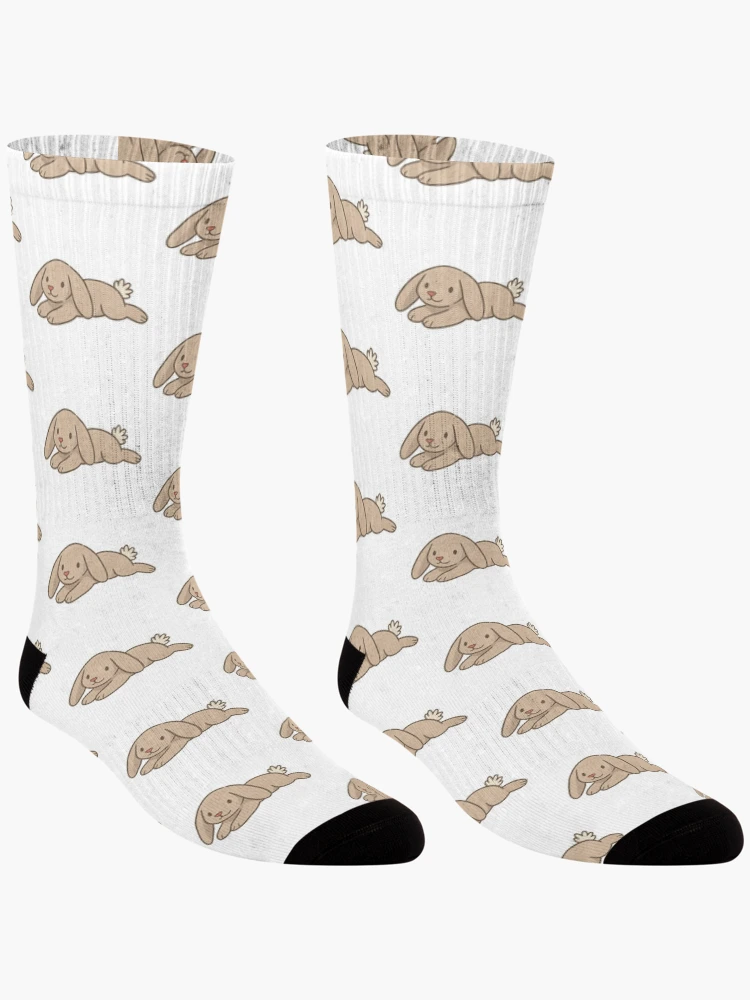 Thumbnail 3 of 5, Socks, Smudge Rabbit designed and sold by DecalRush.
