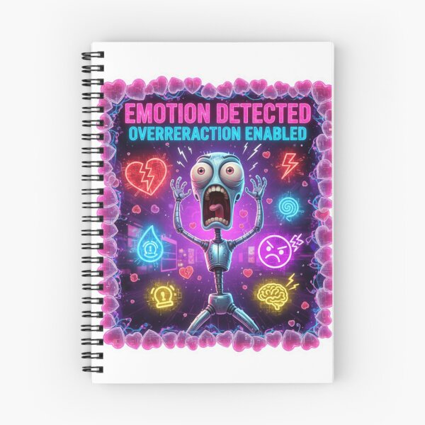 Item preview, Emotion Detected — Overreaction Enabled · Premium Edition designed and sold by Imaginarium of Chaos falcon88 .