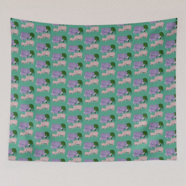Item preview, Rhinoceroses and hipopótamuses designed and sold by Daniel Vasco.