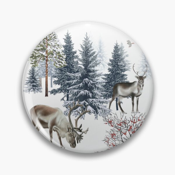 Item preview, Deer landscape designed and sold by Art_By_Wing.