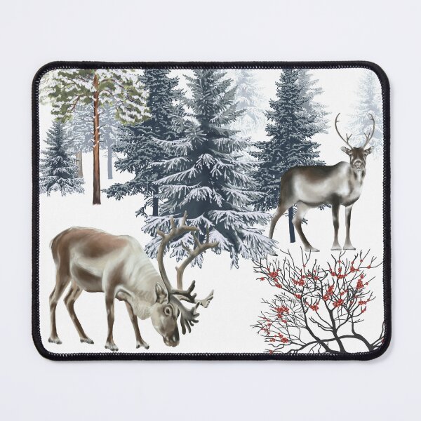 Item preview, Deer landscape designed and sold by Art_By_Wing.