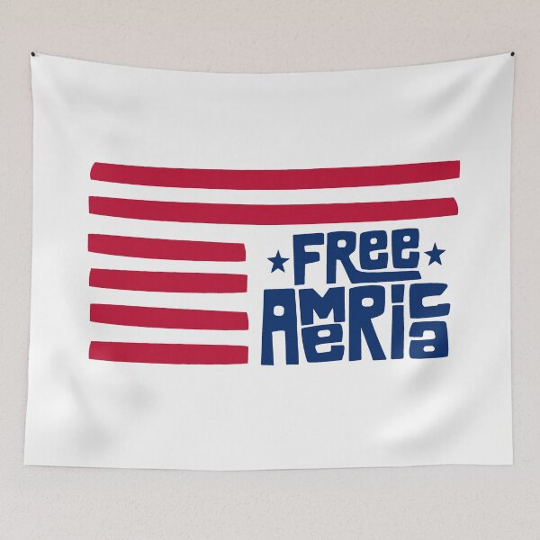 Item preview, Free America designed and sold by Jess Willow.