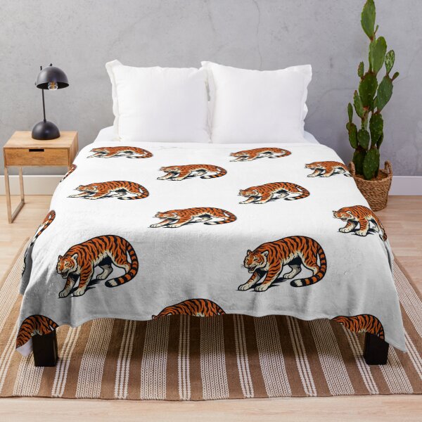 Item preview, Ladakh Tribal Print Design with Tiger Motif designed and sold by Haus Of K.