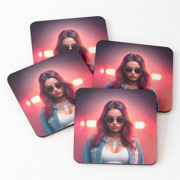 Item preview, Girl with Spotlights designed and sold by FR Studio.