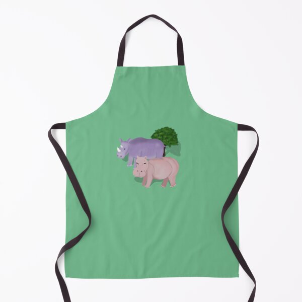 Item preview, Hippo and rhino friends designed and sold by Daniel Vasco.
